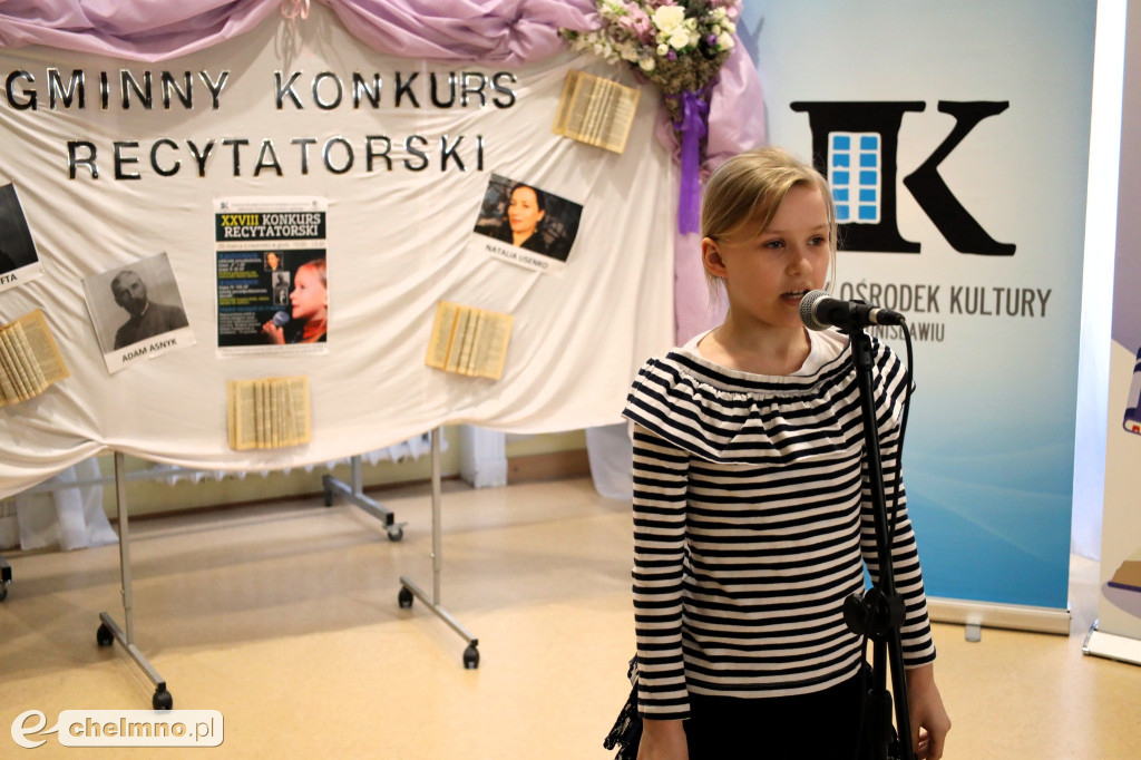 Zmierzyli się w recytacji wierszy