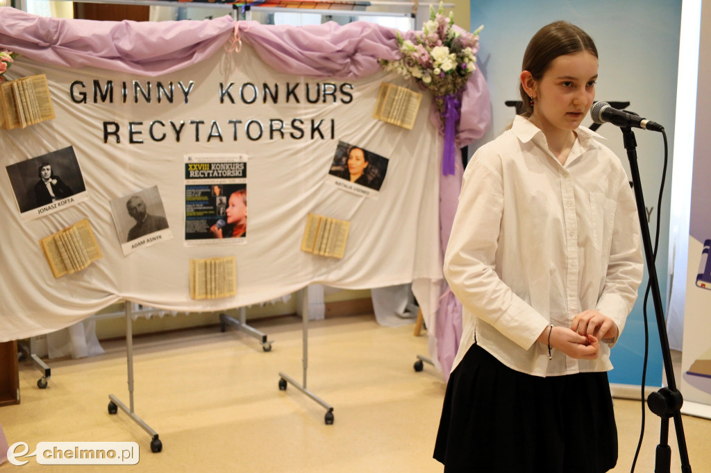 Zmierzyli się w recytacji wierszy