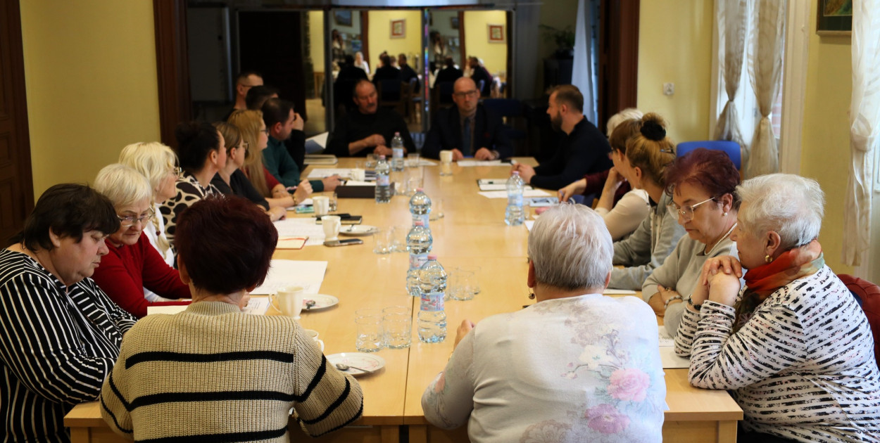 Spotkanie sołtysów z Gminy Unisław