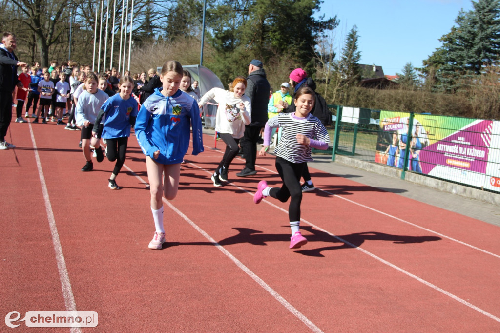 Przełaje w Parku Słowackiego w Chełmnie Rywalizowało 100 uczniów