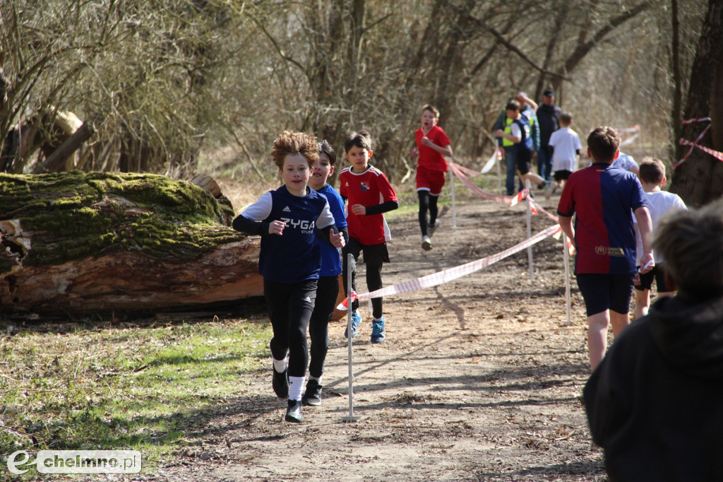 Przełaje w Parku Słowackiego w Chełmnie Rywalizowało 100 uczniów