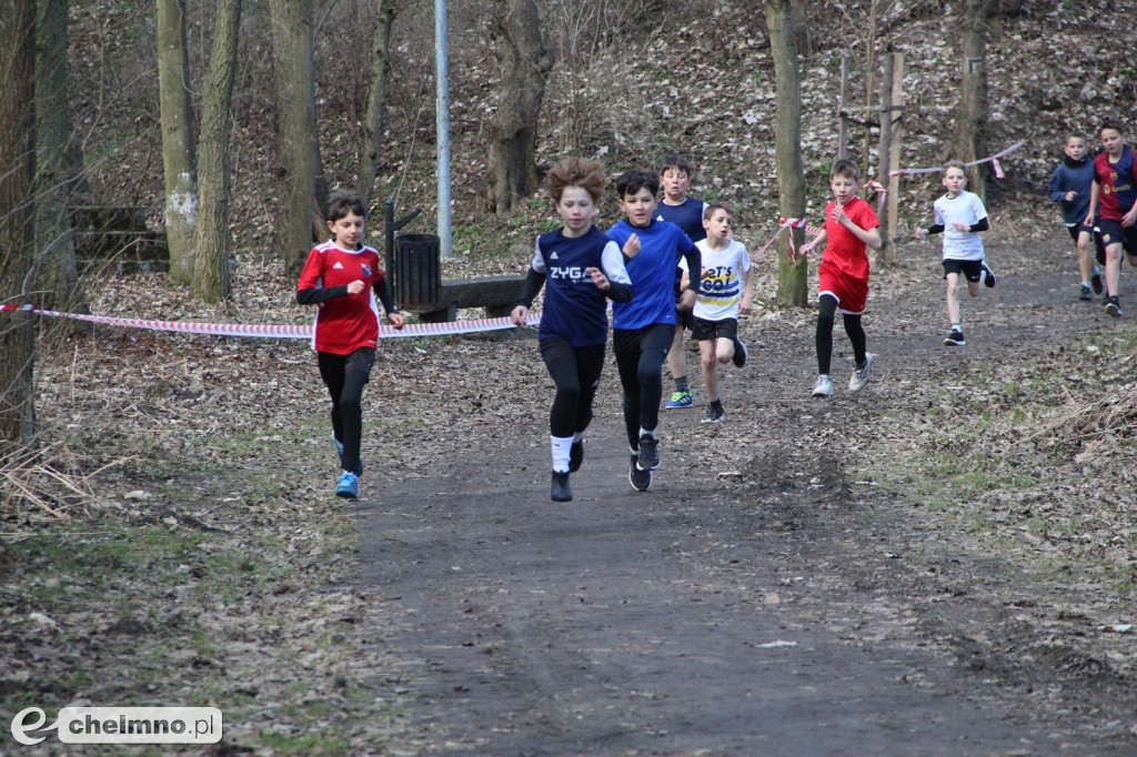 Przełaje w Parku Słowackiego w Chełmnie Rywalizowało 100 uczniów