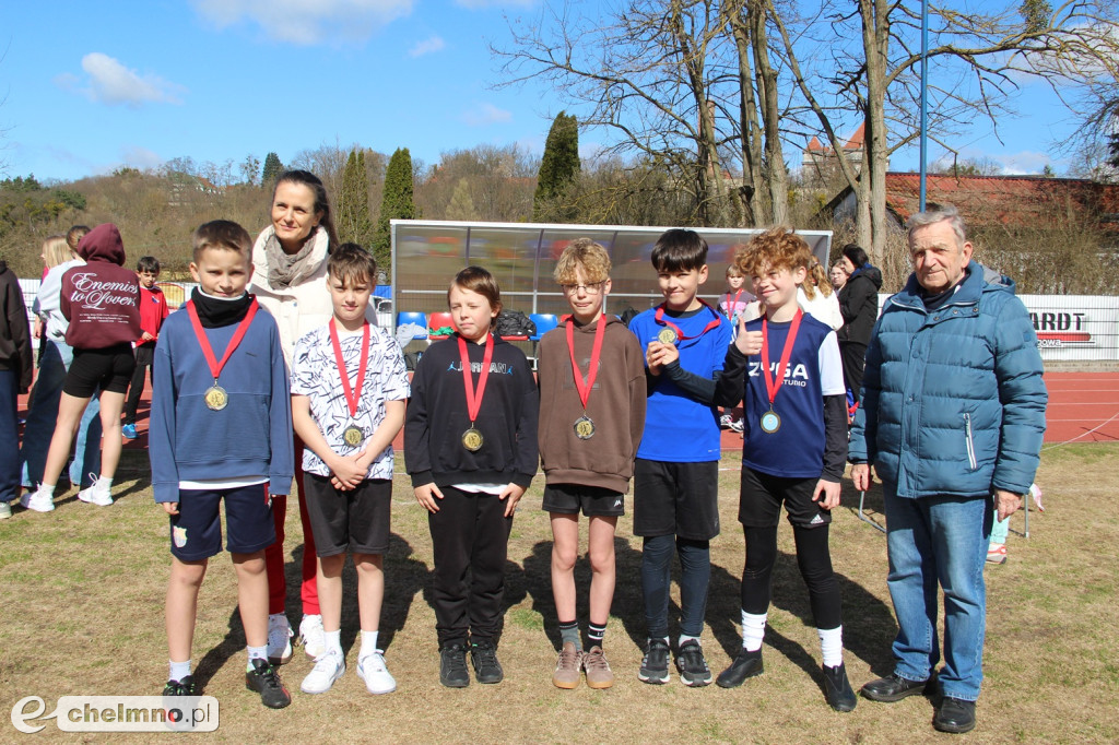 Przełaje w Parku Słowackiego w Chełmnie Rywalizowało 100 uczniów