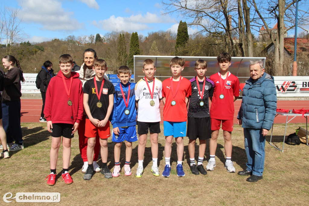 Przełaje w Parku Słowackiego w Chełmnie Rywalizowało 100 uczniów
