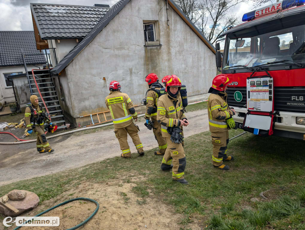 Piekło pod dachem – walka z pożarem w Malankowie