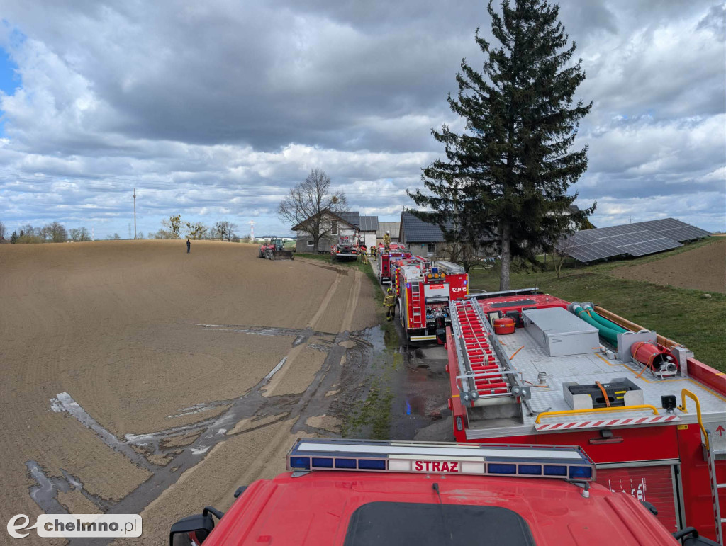 Piekło pod dachem – walka z pożarem w Malankowie