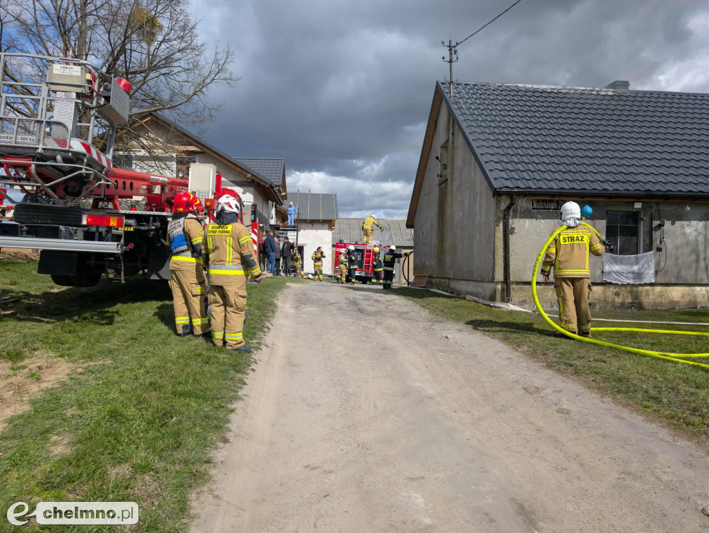 Piekło pod dachem – walka z pożarem w Malankowie