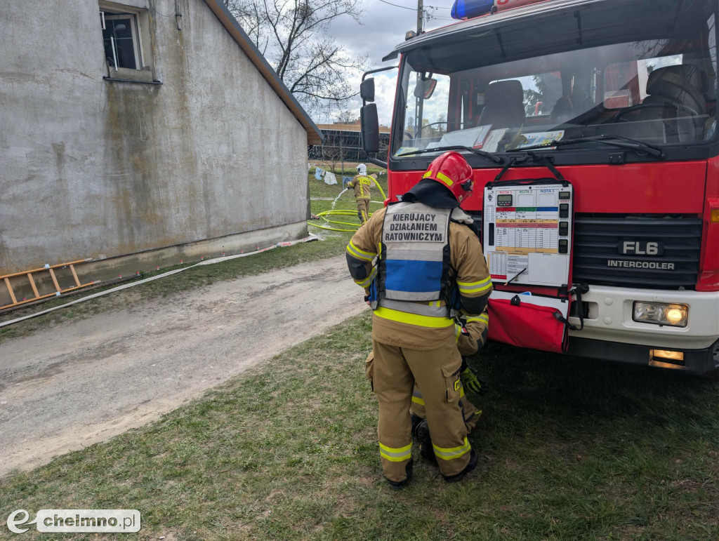 Piekło pod dachem – walka z pożarem w Malankowie