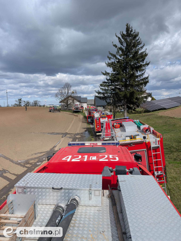 Piekło pod dachem – walka z pożarem w Malankowie