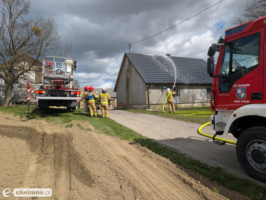 Piekło pod dachem – walka z pożarem w Malankowie