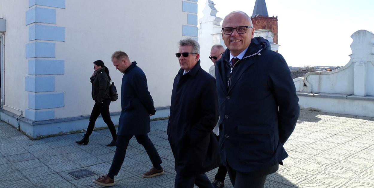 Minister Grzegorz Karpiński z wizytą w Chełmnie