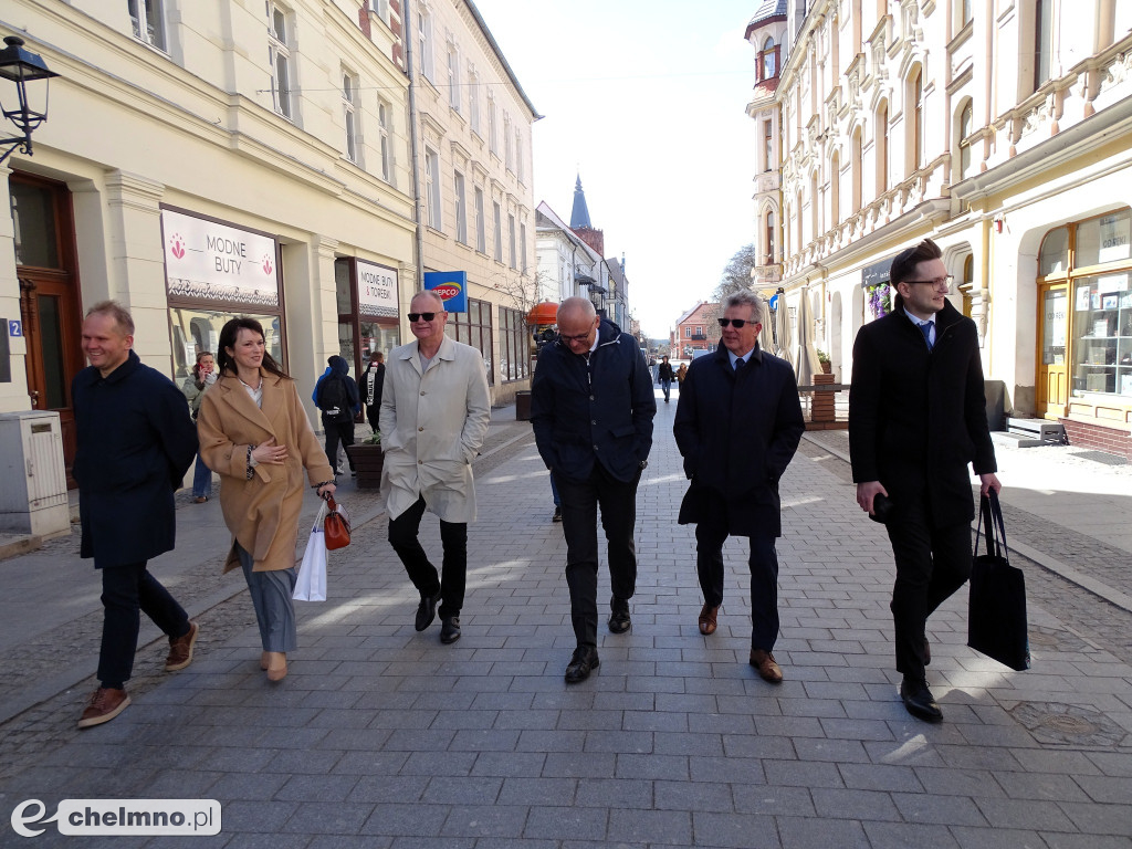 Minister Grzegorz Karpiński z wizytą w Chełmnie