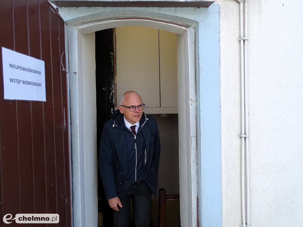 Minister Grzegorz Karpiński z wizytą w Chełmnie