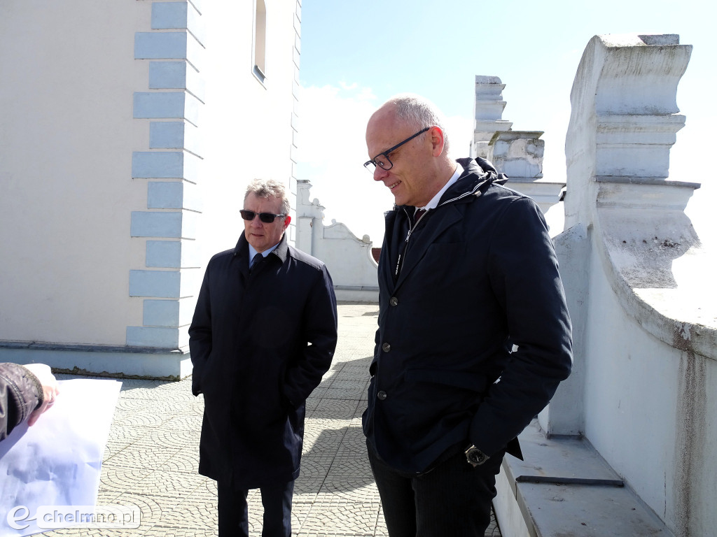 Minister Grzegorz Karpiński z wizytą w Chełmnie