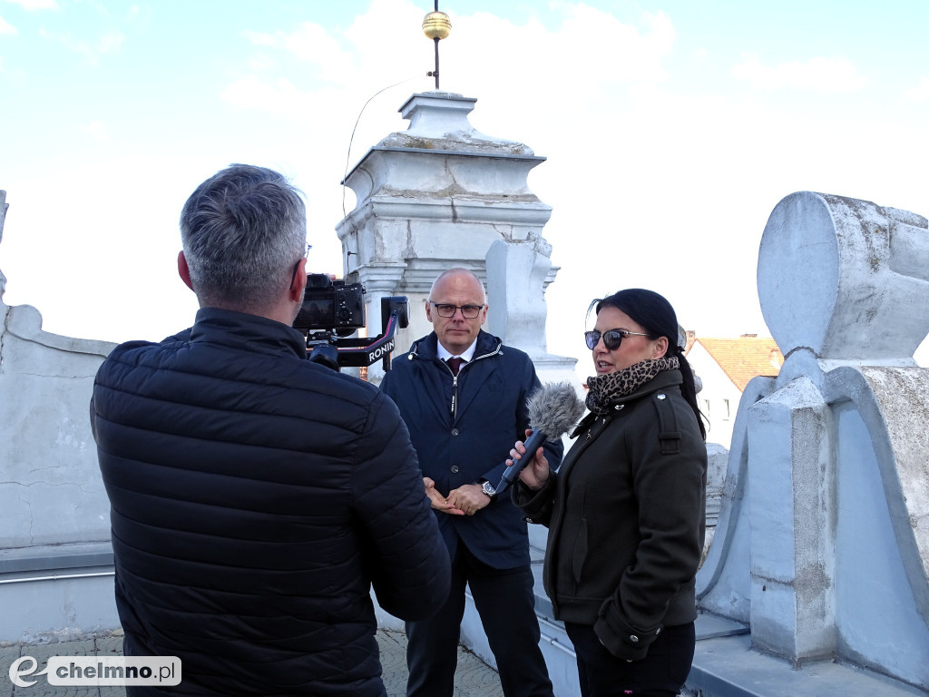 Minister Grzegorz Karpiński z wizytą w Chełmnie