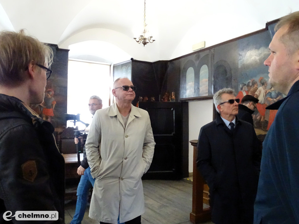 Minister Grzegorz Karpiński z wizytą w Chełmnie