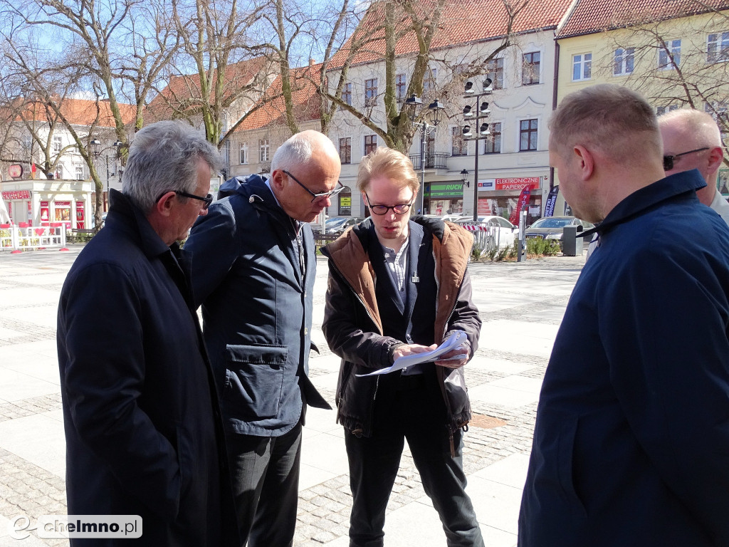 Minister Grzegorz Karpiński z wizytą w Chełmnie