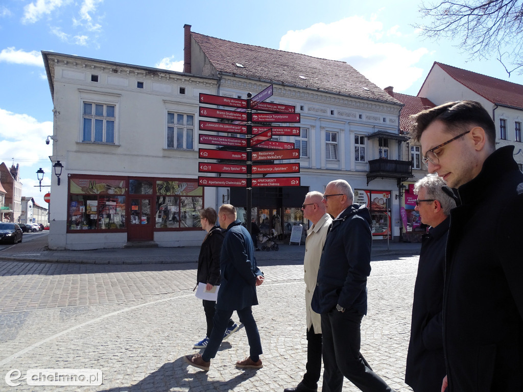 Minister Grzegorz Karpiński z wizytą w Chełmnie