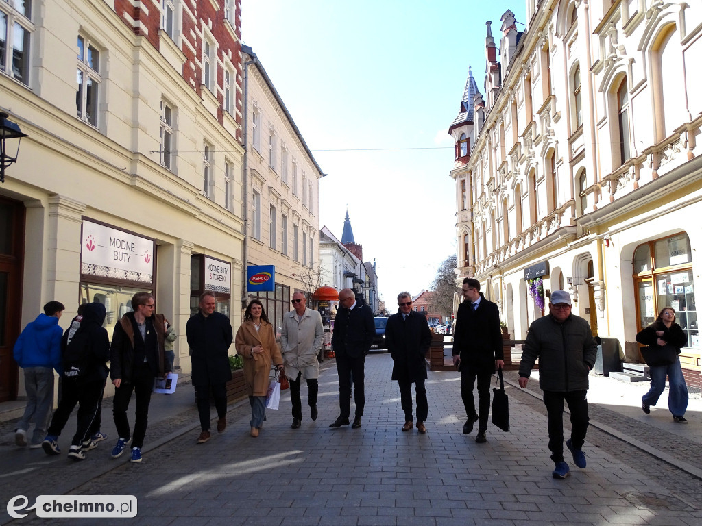 Minister Grzegorz Karpiński z wizytą w Chełmnie