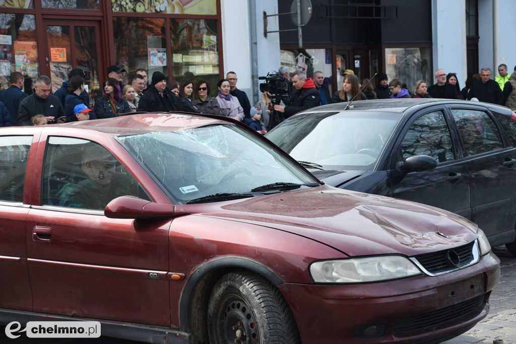 Tragiczny wypadek w centrum Chełmna. Wiele osób poszkodowanych!
