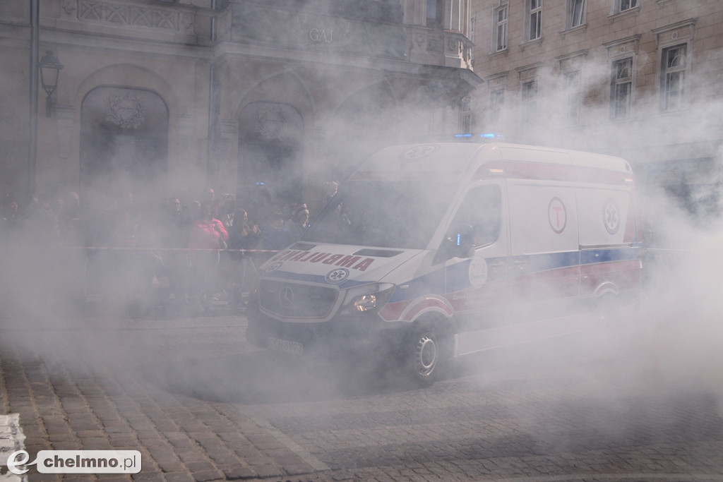 Tragiczny wypadek w centrum Chełmna. Wiele osób poszkodowanych!