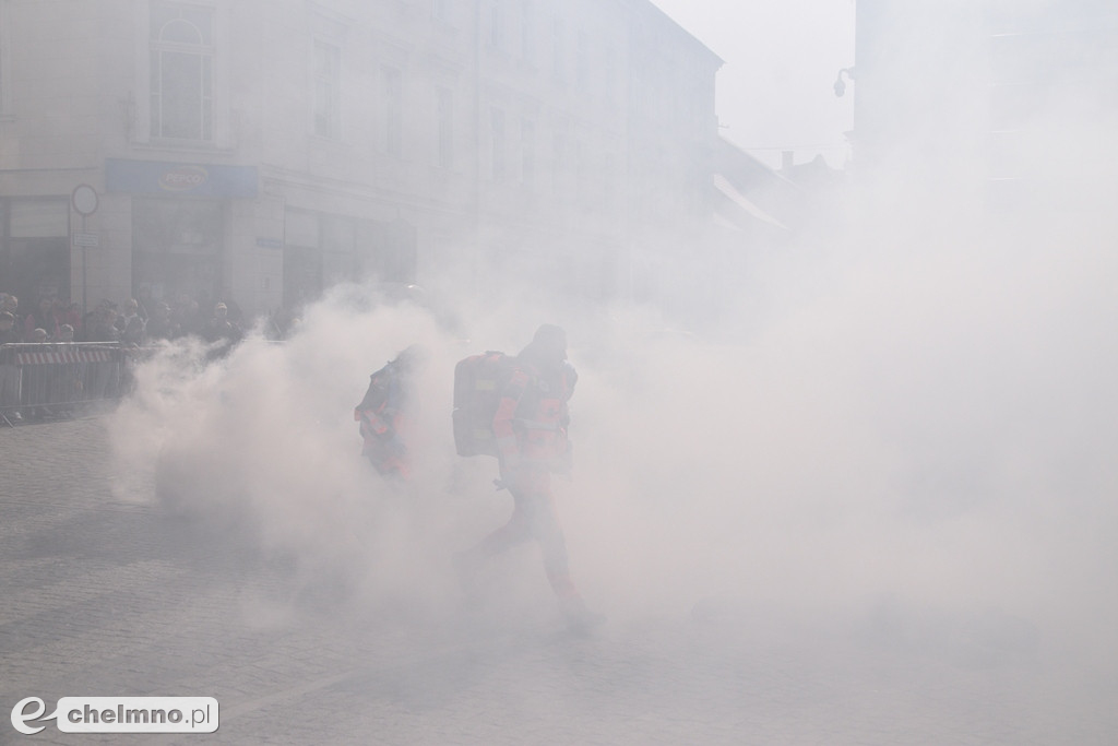 Tragiczny wypadek w centrum Chełmna. Wiele osób poszkodowanych!