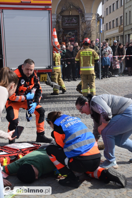 Tragiczny wypadek w centrum Chełmna. Wiele osób poszkodowanych!