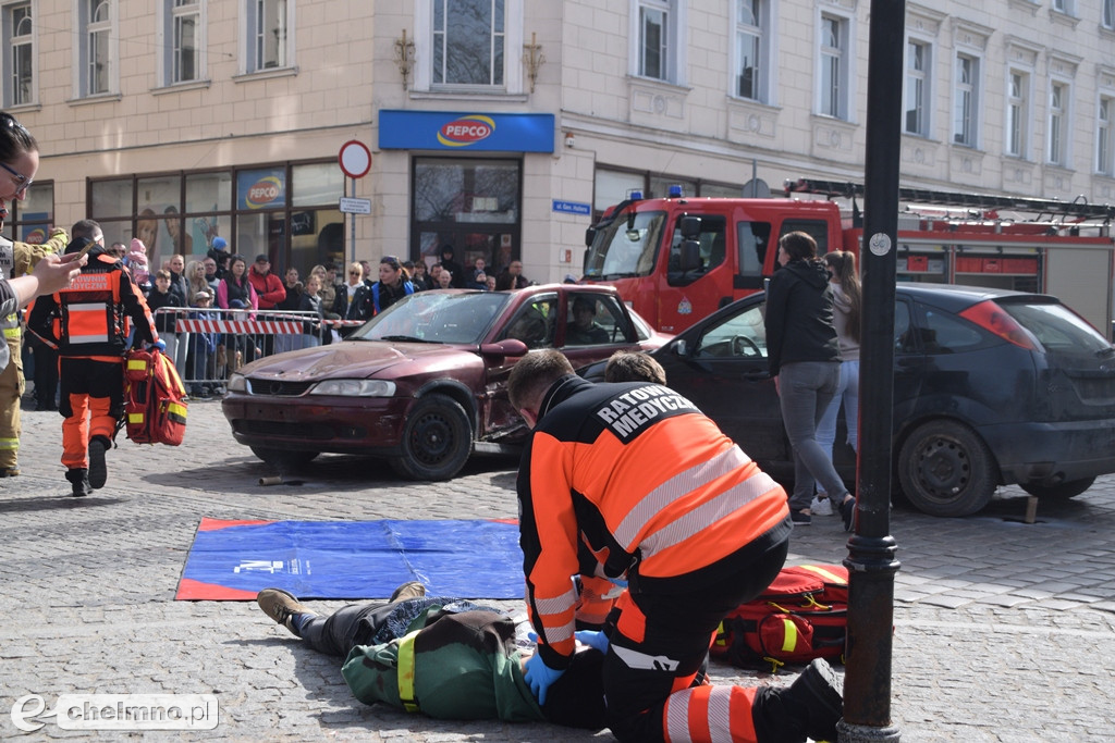 Tragiczny wypadek w centrum Chełmna. Wiele osób poszkodowanych!