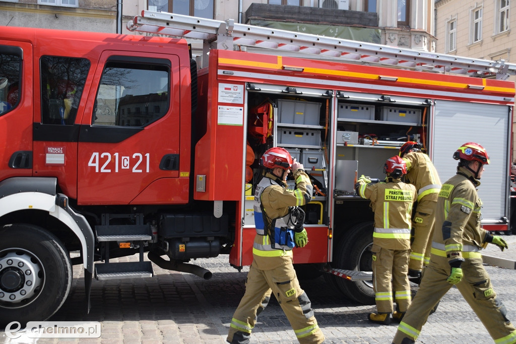 Tragiczny wypadek w centrum Chełmna. Wiele osób poszkodowanych!