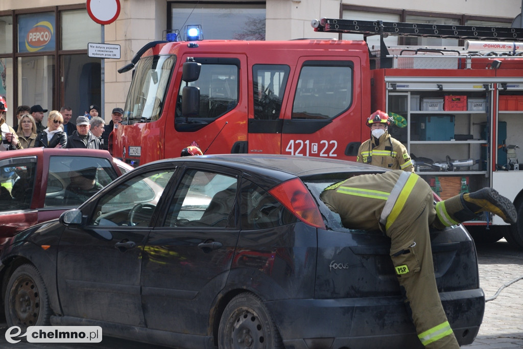 Tragiczny wypadek w centrum Chełmna. Wiele osób poszkodowanych!