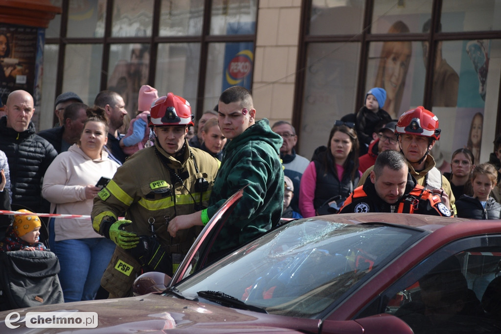Tragiczny wypadek w centrum Chełmna. Wiele osób poszkodowanych!