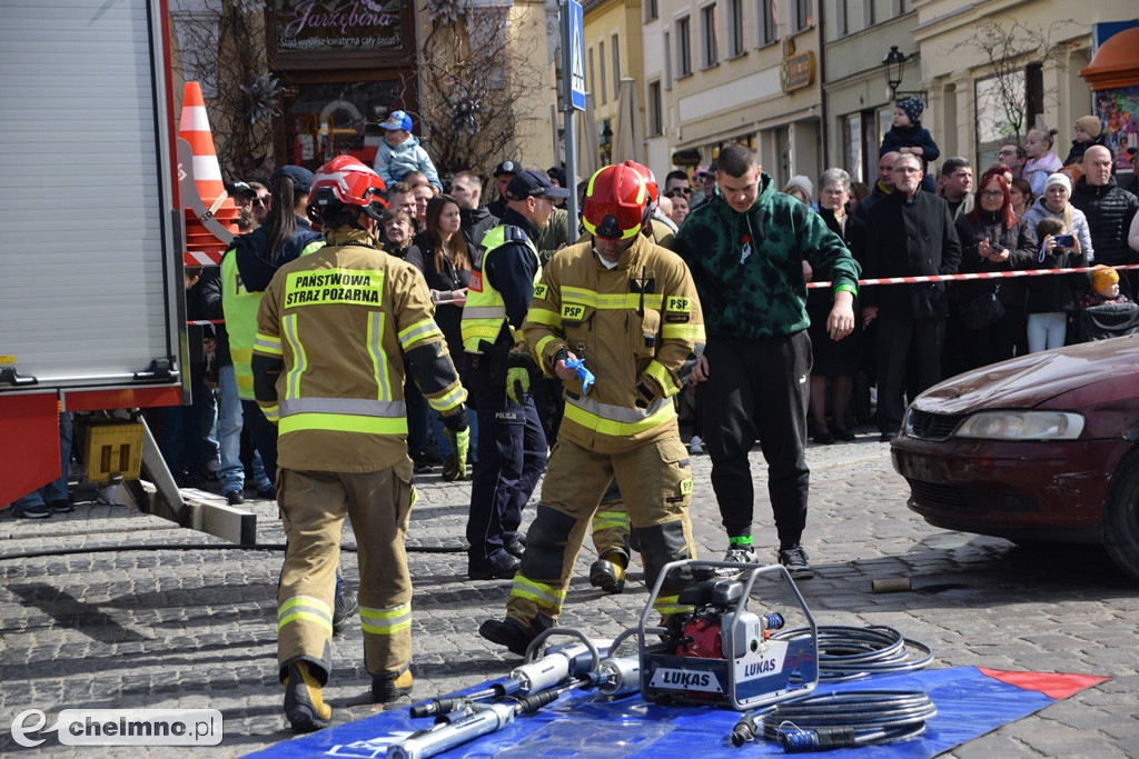 Tragiczny wypadek w centrum Chełmna. Wiele osób poszkodowanych!