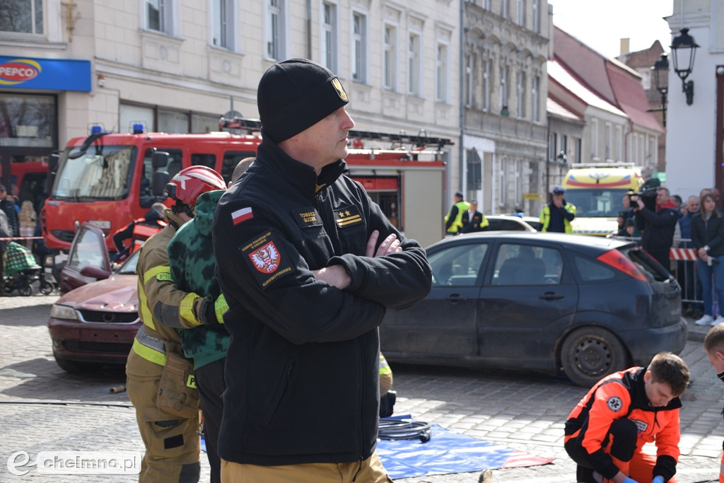 Tragiczny wypadek w centrum Chełmna. Wiele osób poszkodowanych!