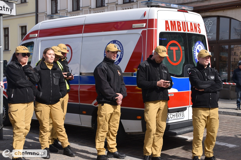 Tragiczny wypadek w centrum Chełmna. Wiele osób poszkodowanych!
