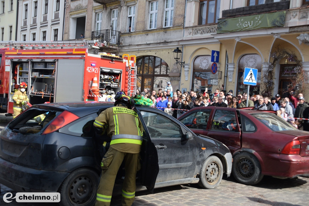 Tragiczny wypadek w centrum Chełmna. Wiele osób poszkodowanych!