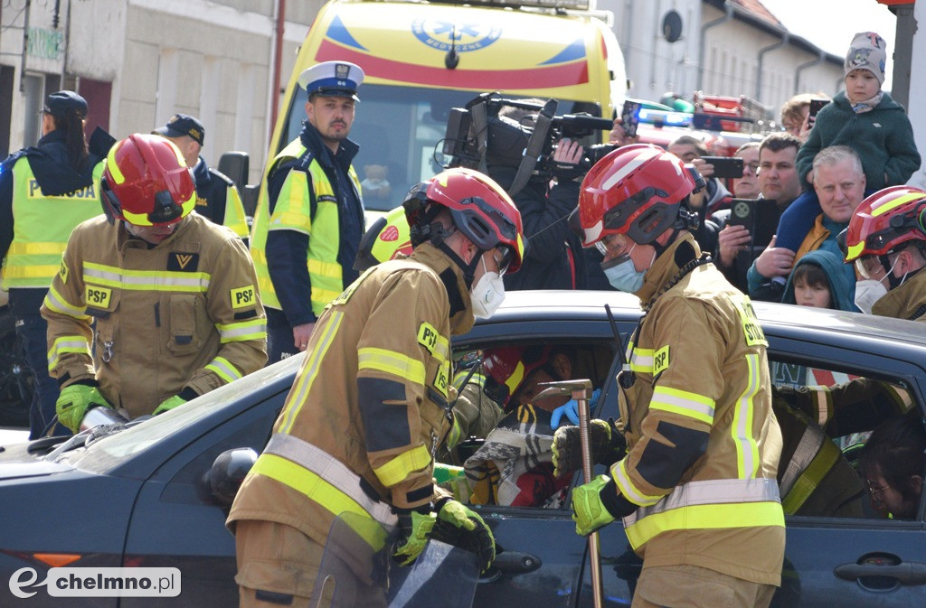 Tragiczny wypadek w centrum Chełmna. Wiele osób poszkodowanych!
