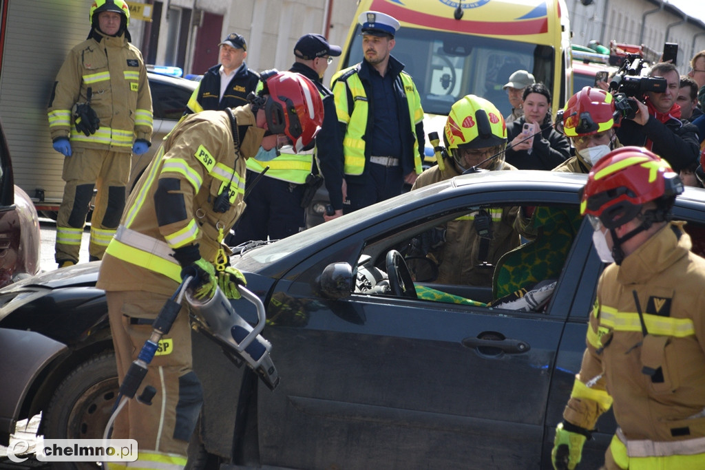 Tragiczny wypadek w centrum Chełmna. Wiele osób poszkodowanych!