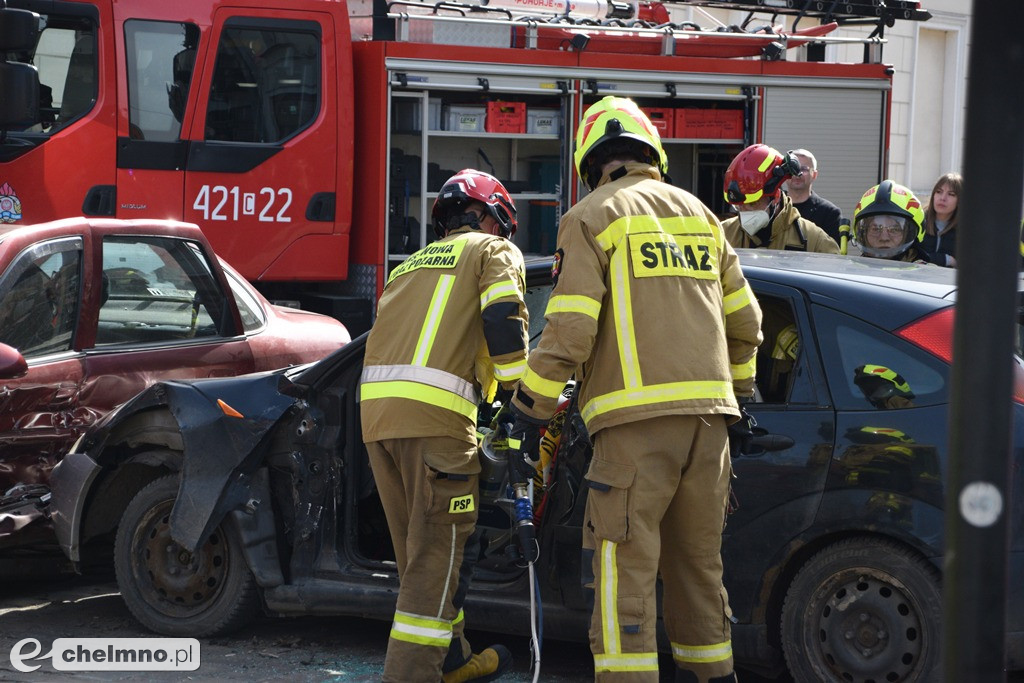 Tragiczny wypadek w centrum Chełmna. Wiele osób poszkodowanych!