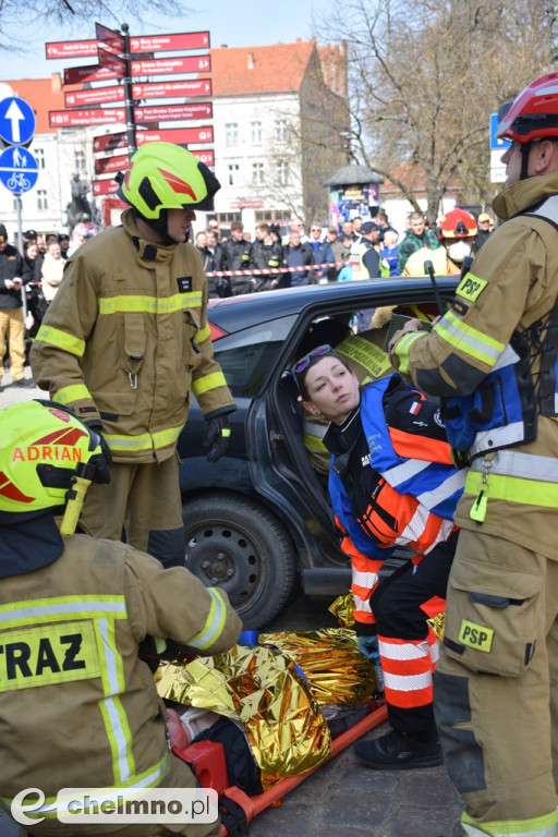 Tragiczny wypadek w centrum Chełmna. Wiele osób poszkodowanych!