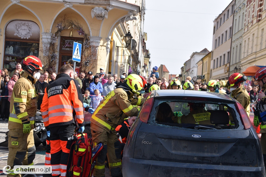 Tragiczny wypadek w centrum Chełmna. Wiele osób poszkodowanych!