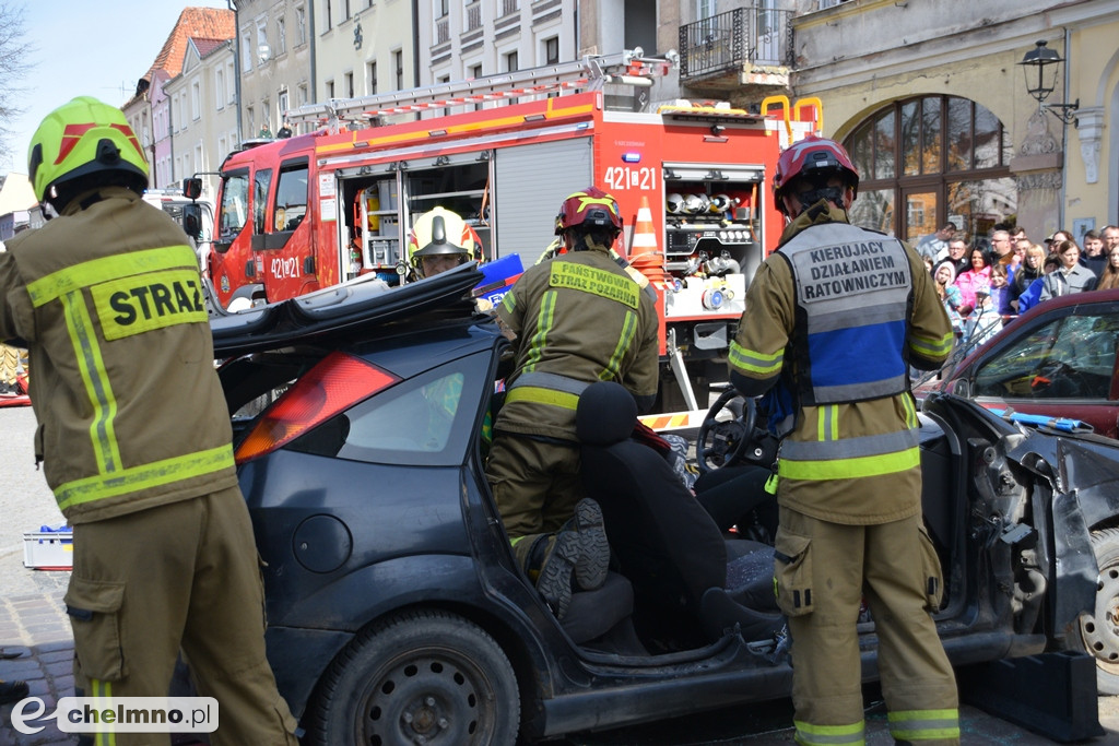 Tragiczny wypadek w centrum Chełmna. Wiele osób poszkodowanych!