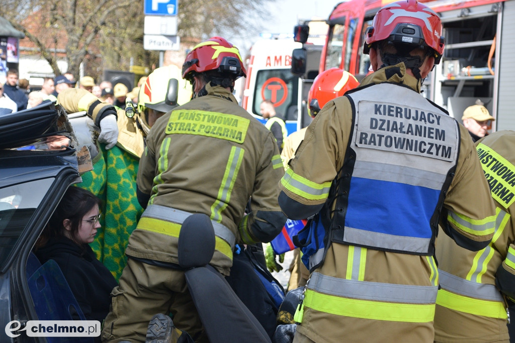 Tragiczny wypadek w centrum Chełmna. Wiele osób poszkodowanych!
