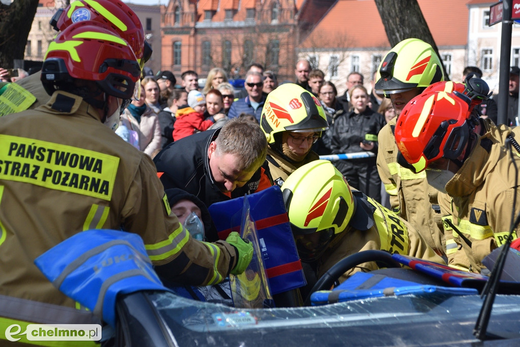 Tragiczny wypadek w centrum Chełmna. Wiele osób poszkodowanych!