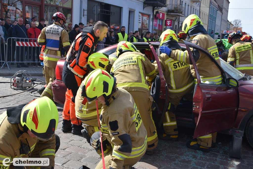 Tragiczny wypadek w centrum Chełmna. Wiele osób poszkodowanych!