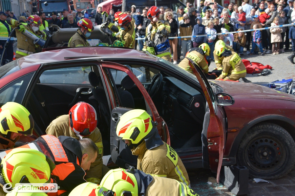 Tragiczny wypadek w centrum Chełmna. Wiele osób poszkodowanych!