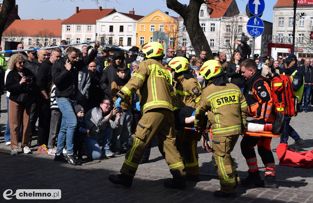Tragiczny wypadek w centrum Chełmna. Wiele osób poszkodowanych!