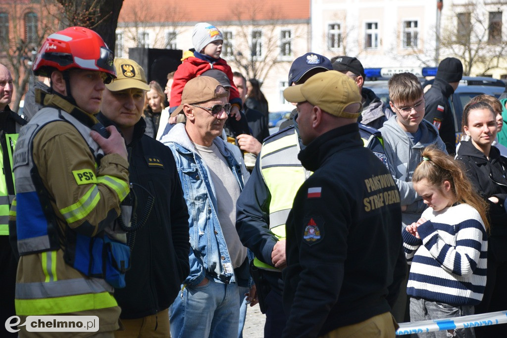 Tragiczny wypadek w centrum Chełmna. Wiele osób poszkodowanych!