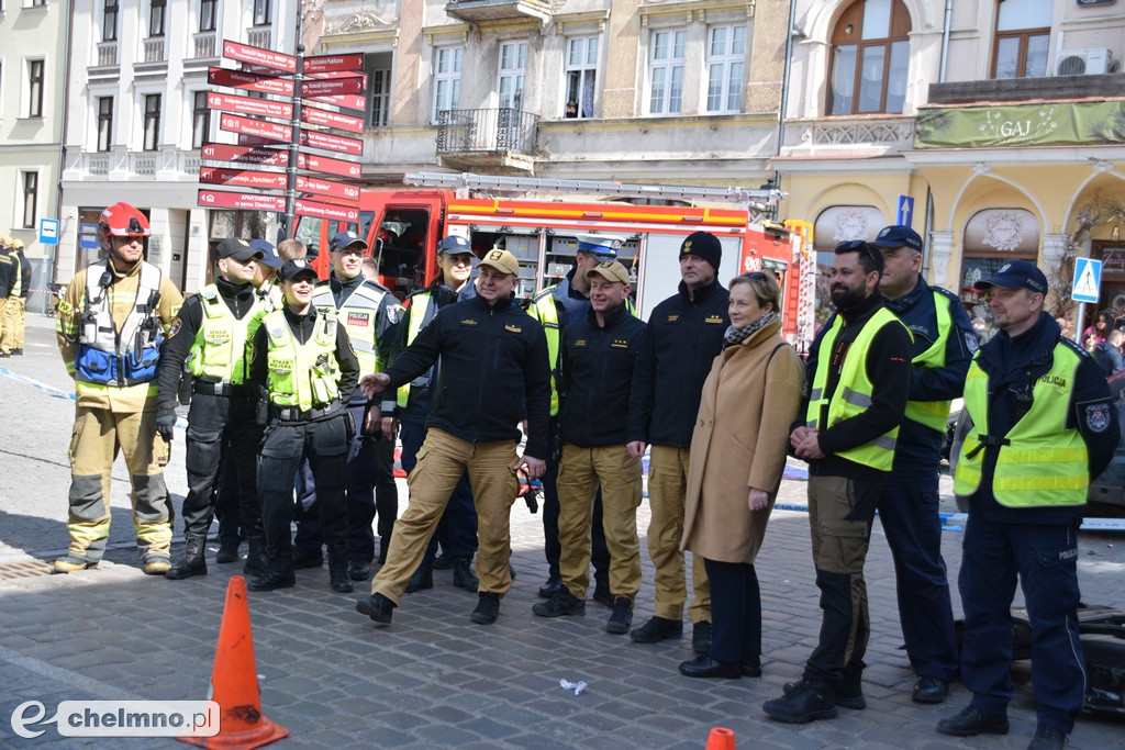 Tragiczny wypadek w centrum Chełmna. Wiele osób poszkodowanych!