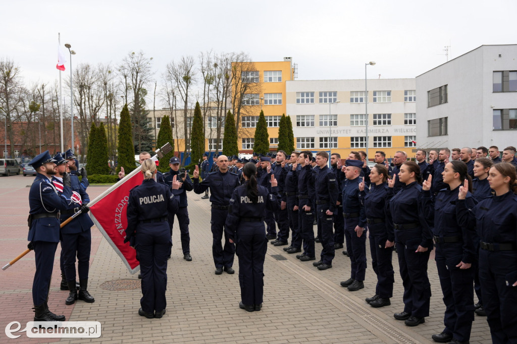84 nowych policjantów. W Bydgoszczy odbyło się ślubowanie