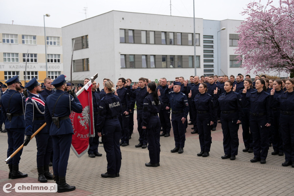 84 nowych policjantów. W Bydgoszczy odbyło się ślubowanie